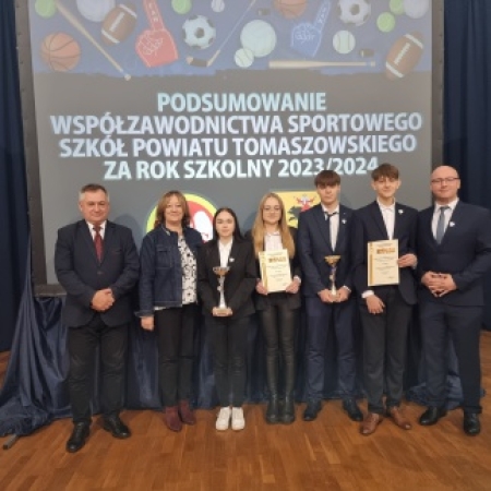 Podsumowanie zmagań sportowych Szkolnego Związku Sportowego za rok 2023/2024. 