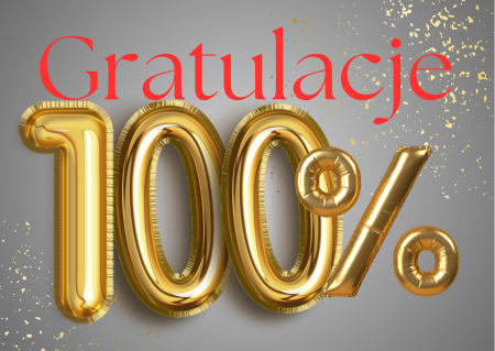 100% zdawalności egzaminów zawodowych!