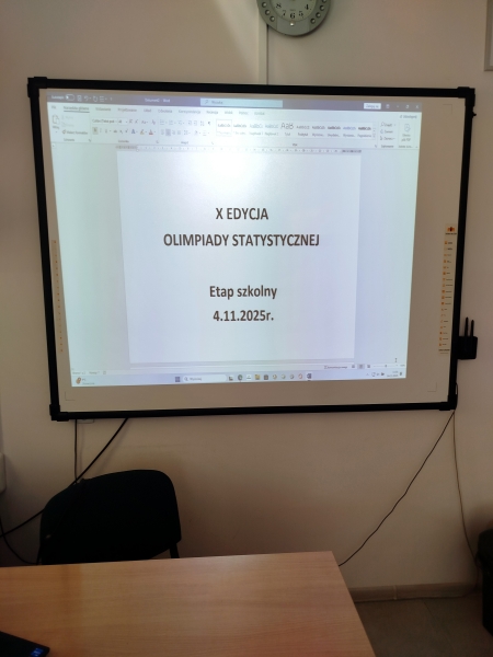 Etap szkolny X edycji Olimpiady Statystycznej