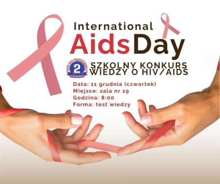 Szkolny Konkurs Wiedzy o HIV/AIDS!