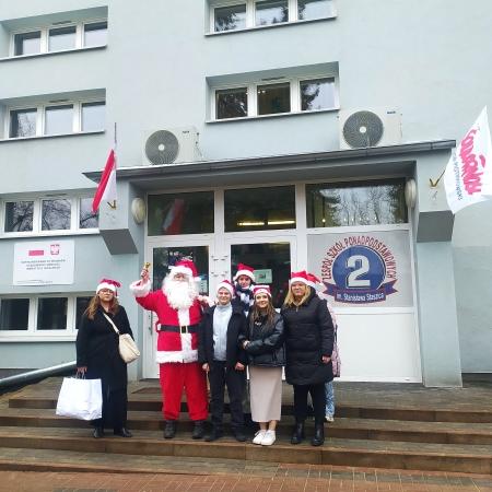 Mikołajki u małych pacjentów