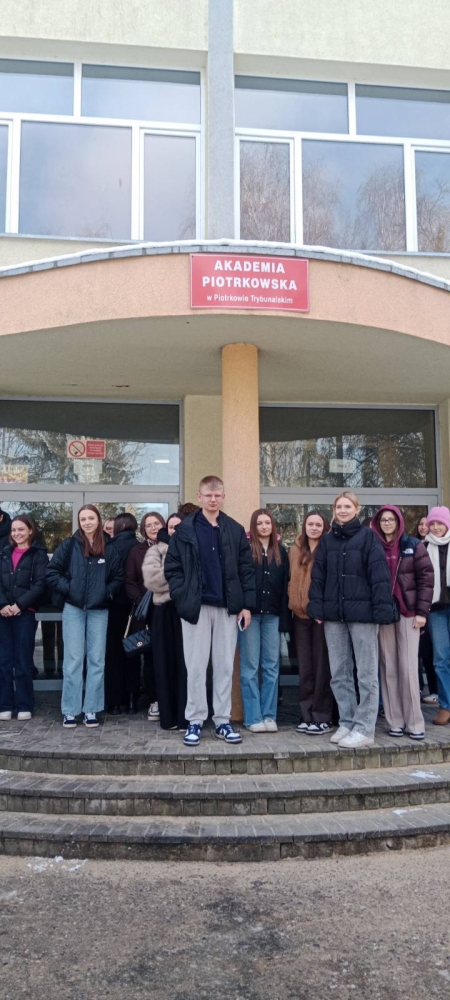 Wizyta w Akademii Piotrkowskiej w Piotrkowie Trybunalskim