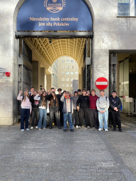 Ekonomia w praktyce –  lekcja w Centrum Pieniądza NBP