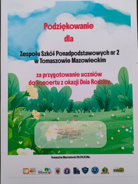 Koncert z okazji Dnia Rodziny