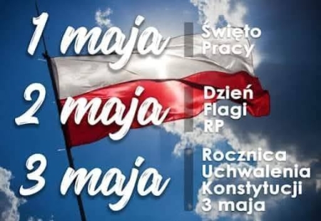 Majowe kartki z kalendarza. Pamiętamy!
